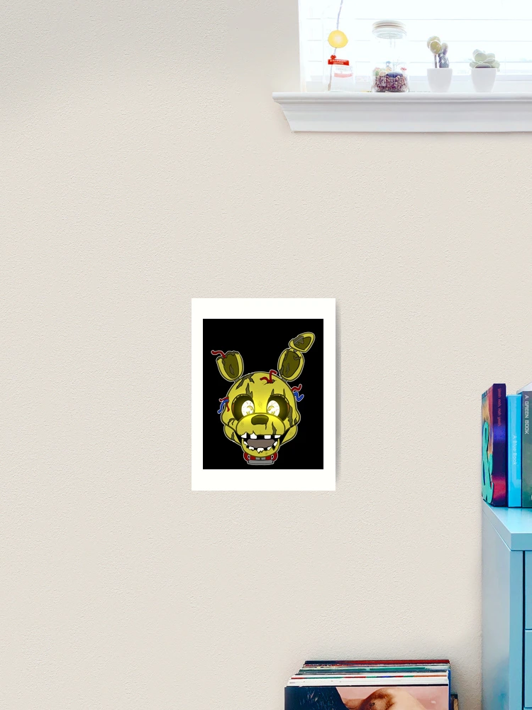 FNAF Spring Trap Sticker for Sale by Sciggles