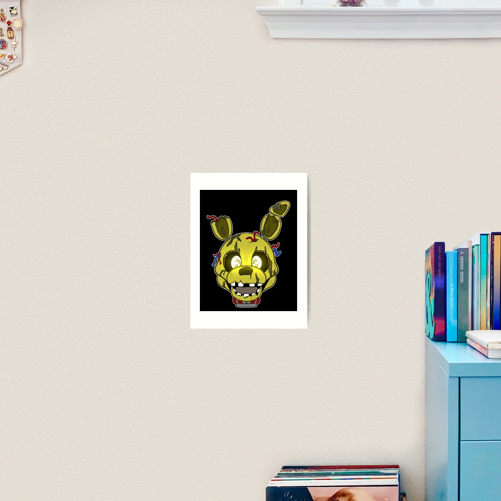 FNAF Spring Trap Art Print for Sale by Sciggles