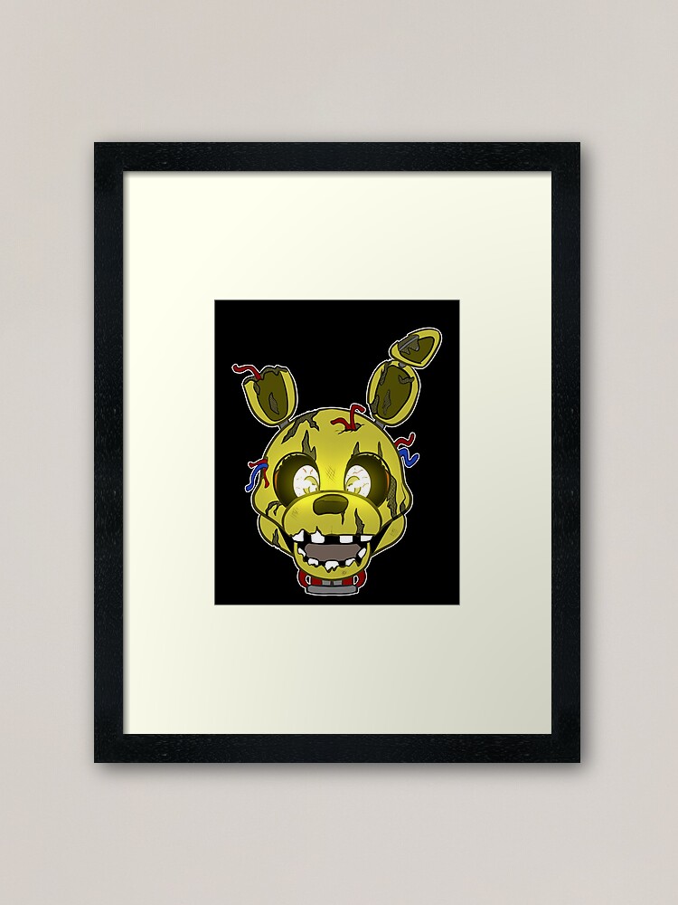 FNAF Spring Trap Metal Print for Sale by Sciggles