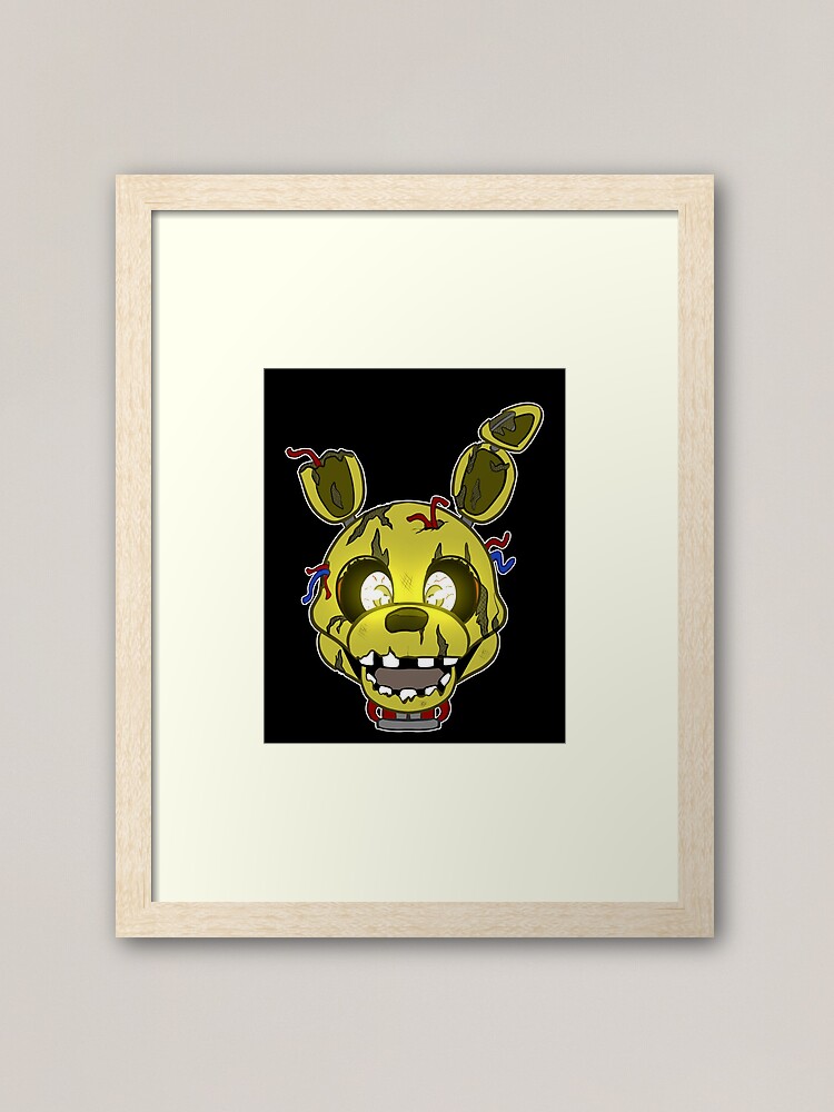 FNAF Spring Trap Art Print for Sale by Sciggles