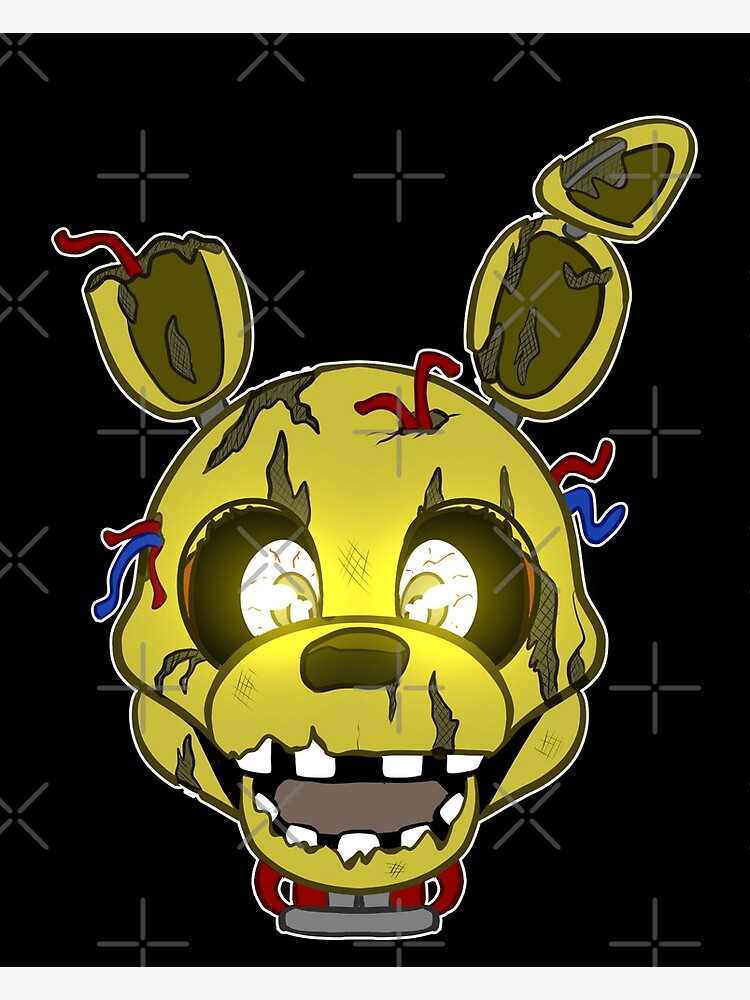 FNAF Spring Trap Canvas Print for Sale by Sciggles