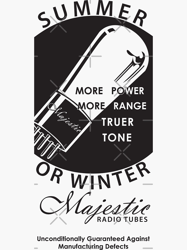 vintage radio tubes ad by kislev