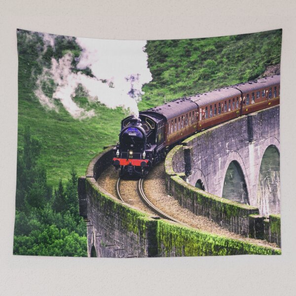 Item preview, Locomotive Train on Bridge designed and sold by mwagie.