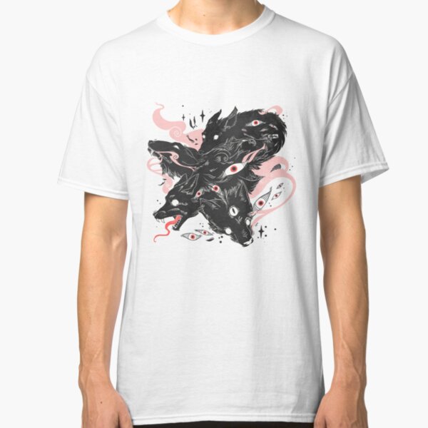 Wild Wolves With Many Eyes Classic T-Shirt
