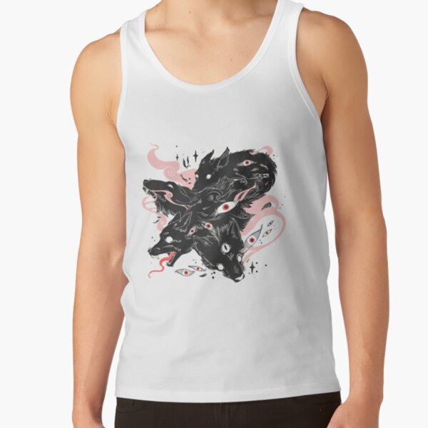 Wild Wolves With Many Eyes Tank Top