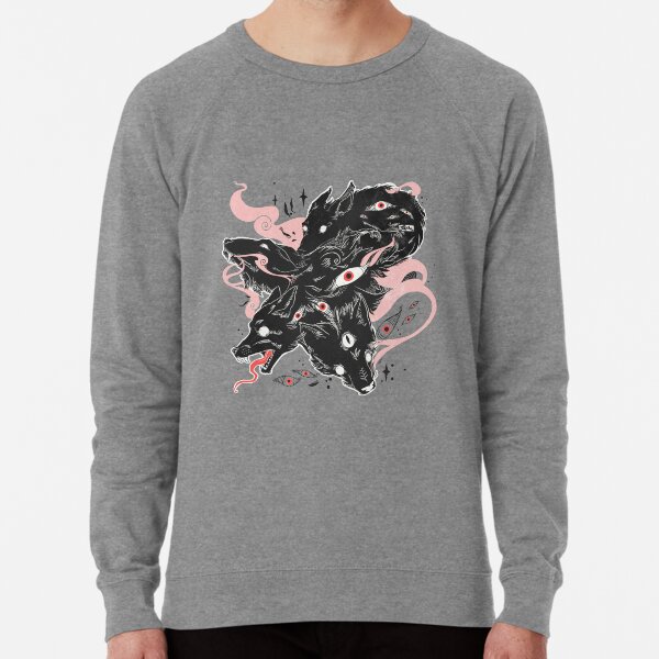 Wild Wolves With Many Eyes Lightweight Sweatshirt