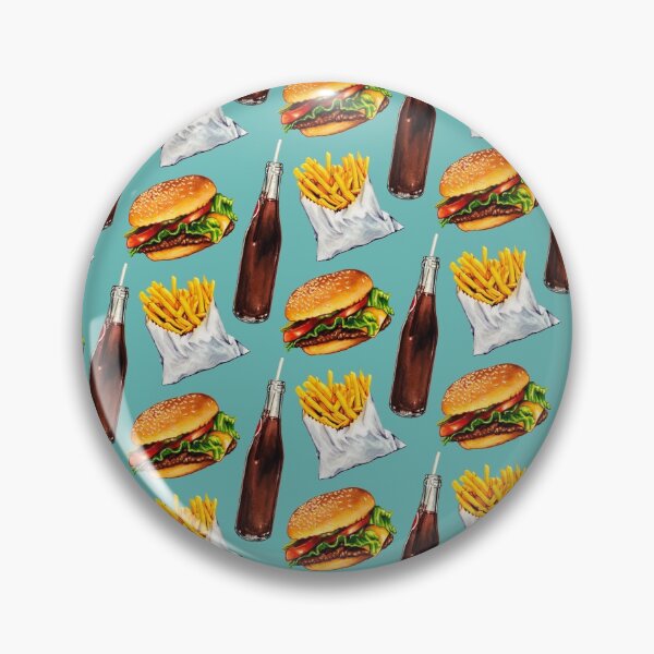 Item preview, Burger Fries & Soda Pattern designed and sold by Kelly  Gilleran.