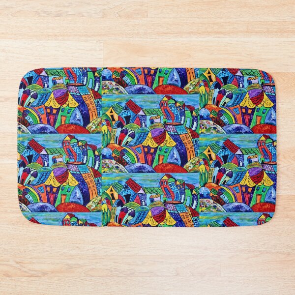 Item preview, Colorful Happy Villages full of Happy Homes  designed and sold by PatriciaReyes.