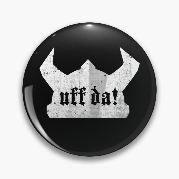 Item preview, Uff Da Viking Helmet Funny Norwegian Saying of Surprise designed and sold by alenaz.