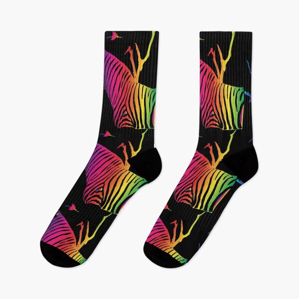 Artikelvorschau, ZEBRA AM ENDE EINES REGENBOGENS entworfen und verkauft von johnnyssandart.