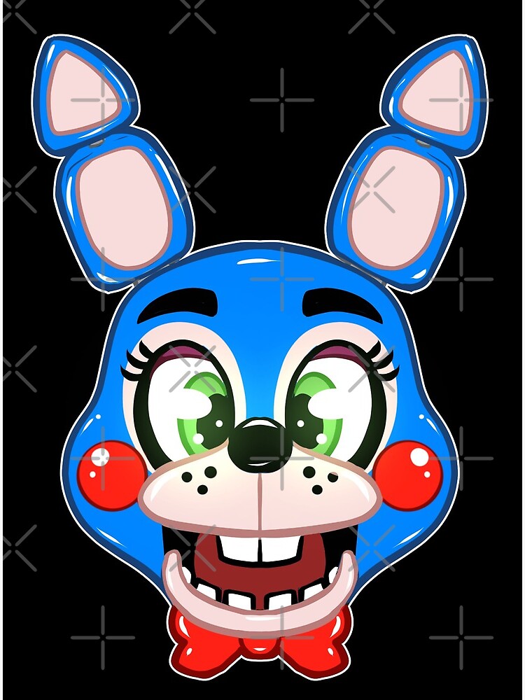 FNAF Glamrock Bonnie Photographic Print for Sale by elykoi