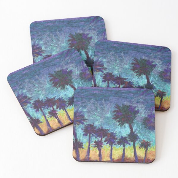 Item preview, Palm Tree Painting designed and sold by KrakenSky.