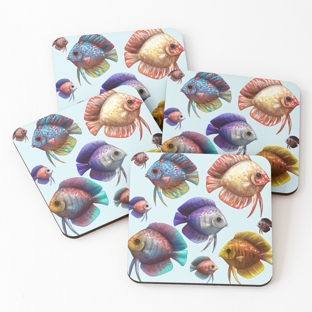 Item preview, Coasters (Set of 4) designed and sold by StudioCorvid.