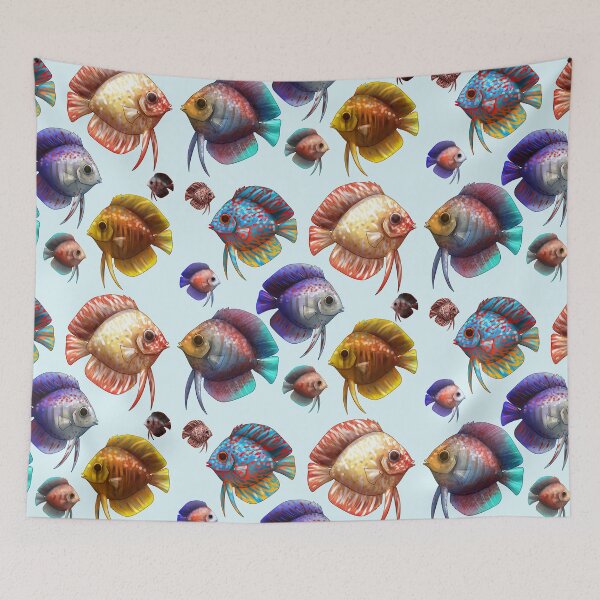 Item preview, Discus fish  designed and sold by StudioCorvid.