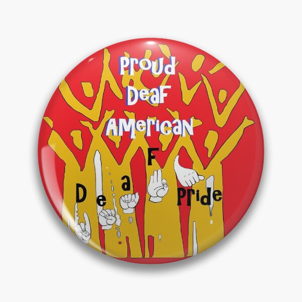 Item preview, Proud Deaf American designed and sold by EloiseArt.