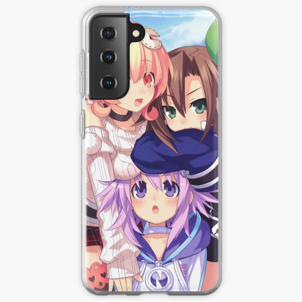 Compa, Iffy, & Neptune - Hyperdimension Neptunia Samsung Galaxy Soft Case