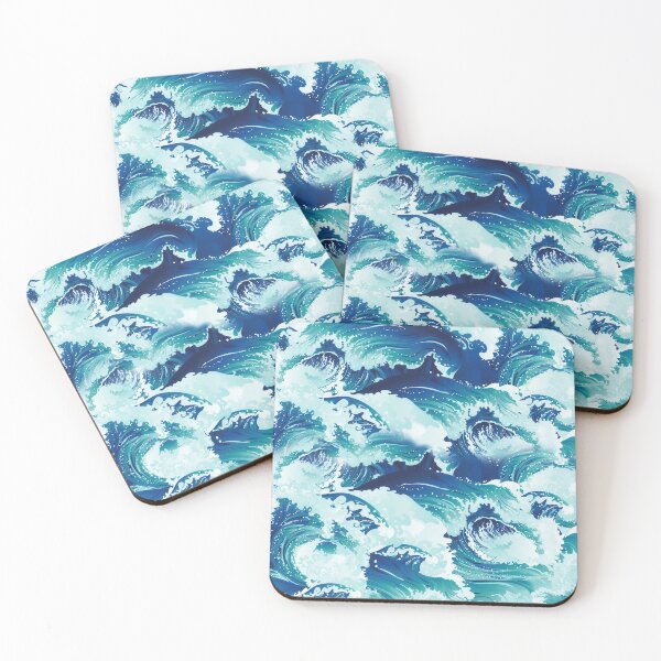Item preview, Rushing sea waves designed and sold by AnnArtshock.