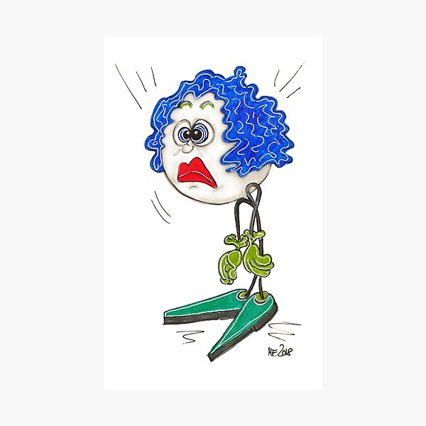 STickwoman No. 1 Fotodruck