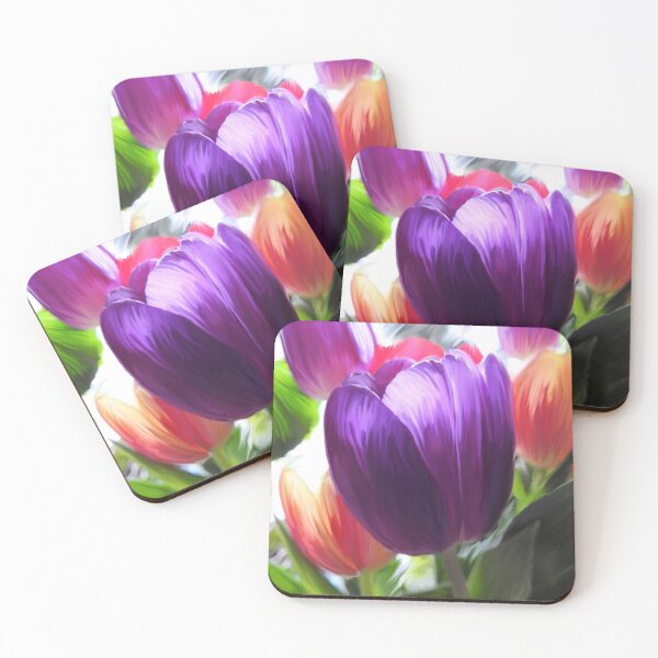Item preview, Painted tulip designed and sold by StudioCorvid.