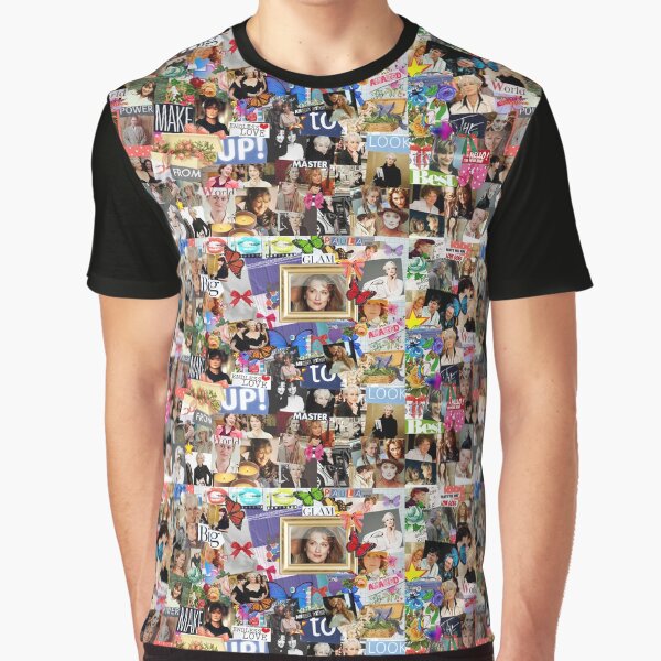 meryl streep- collage Graphic T-Shirt