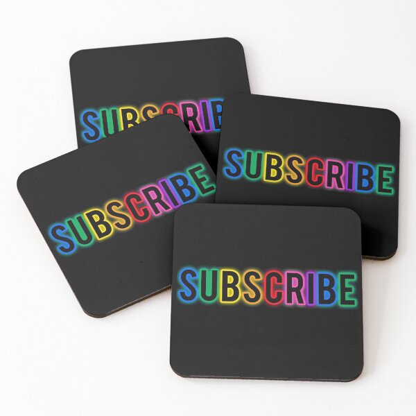 Item preview, Subscribe Rainbow Neon designed and sold by candymoondesign.