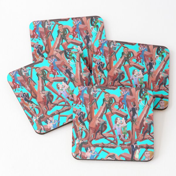 Item preview, Tango dancers and graffitis designed and sold by Diego Manuel Rodriguez.