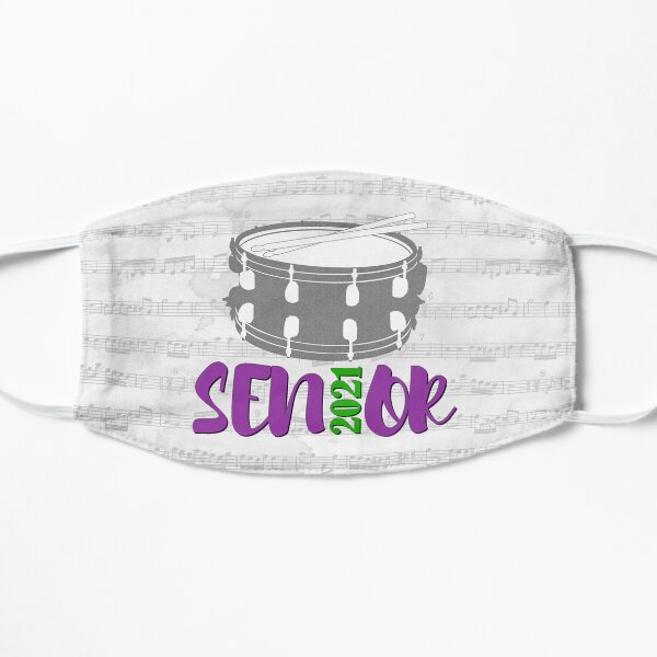 Marching Band - Class of 2021 - Senior - Snare Drum Flat Mask