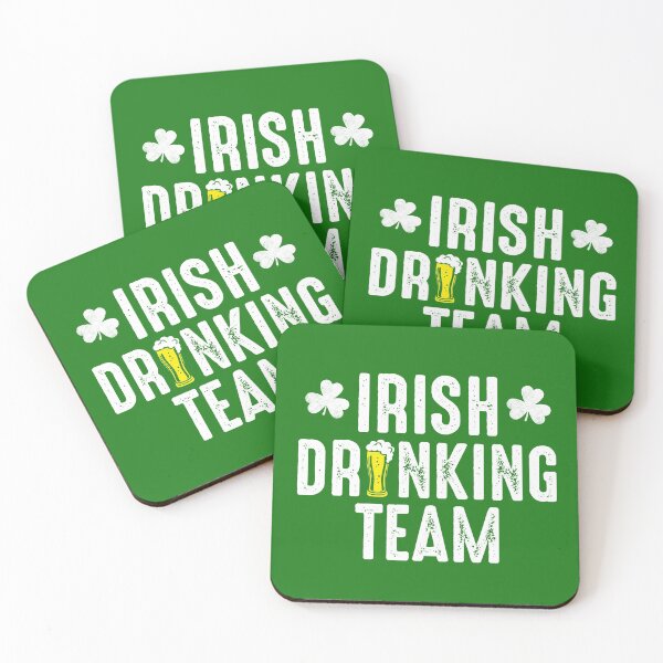 Item preview, Irish Drinking Team Lucky Shamrock and Beer Funny Saint Patrick's Day Outfit and Gifts designed and sold by alenaz.