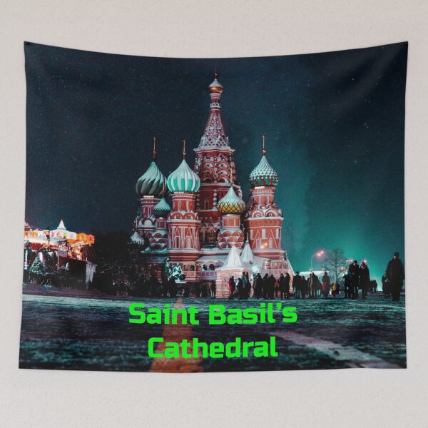 Item preview, Saint Basil’s Cathedral, Moscow, Russia designed and sold by mwagie.