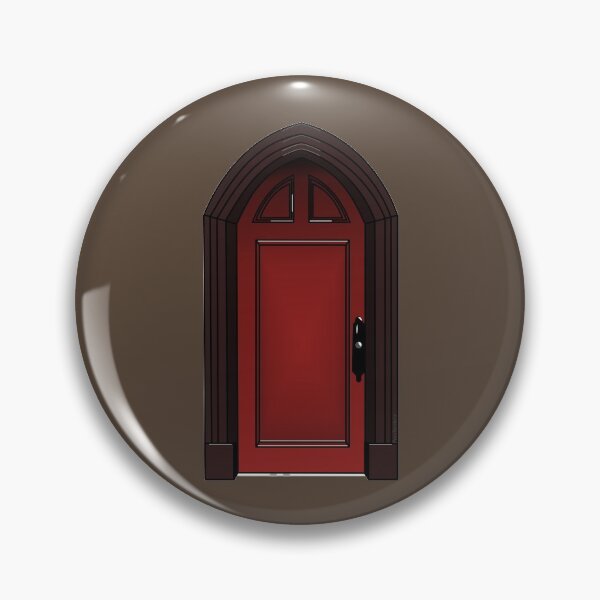 Item preview, Red door of haunted house designed and sold by Pendientera.