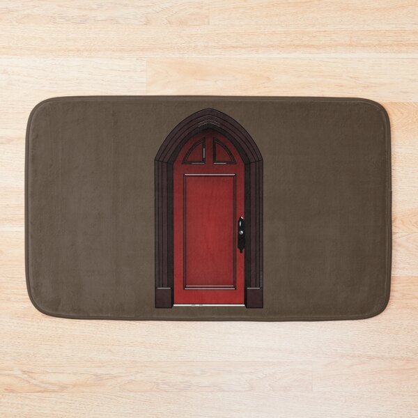 Item preview, Red door of haunted house designed and sold by Pendientera.