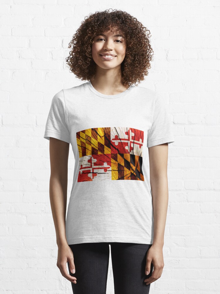 Flag of Maryland Flag of Maryland Graphic T-Shirt Dress | Redbubble