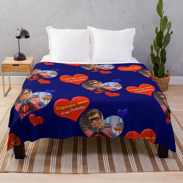 Vista previa del artículo con la obra «Capitán Man es mi Valentín Gráfico de San Valentín», diseñado y vendido por 90snerd.