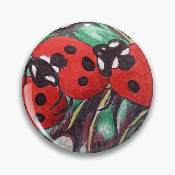 Item preview, "Lady Bugs Doing It" Nature Drawing designed and sold by Michelebuttons.