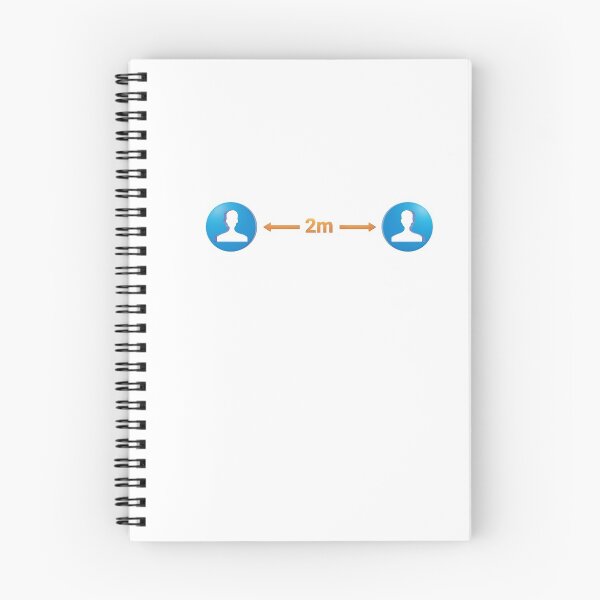 Item preview, Social distancing - 2 meters safety zone designed and sold by GuerillaDesign.