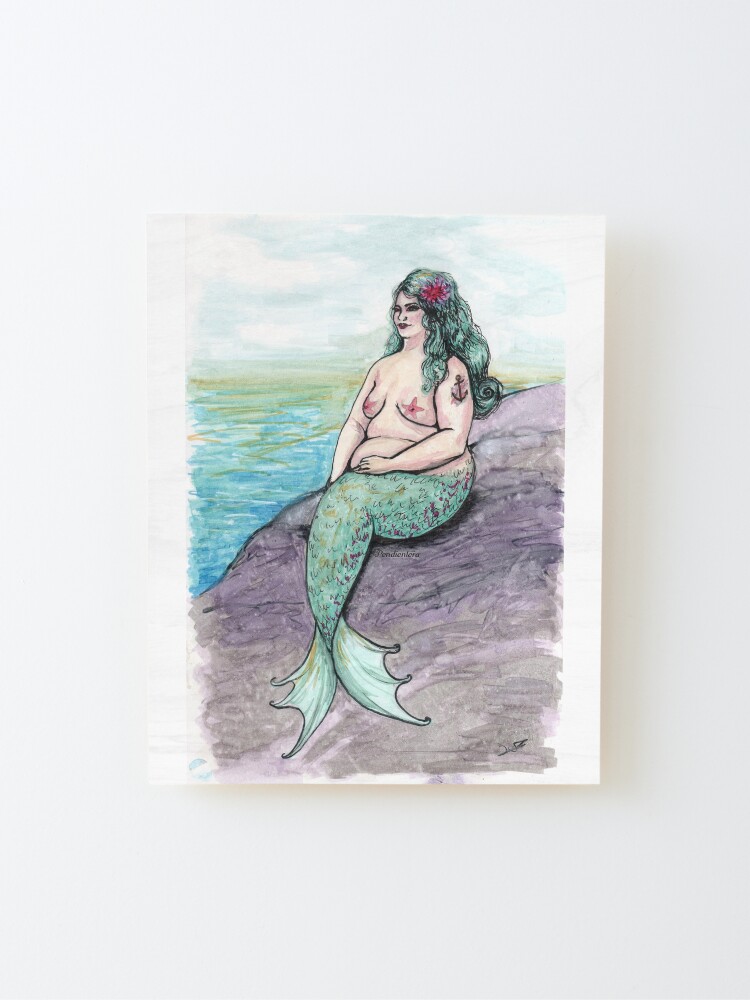 Alternate view of Siren Mounted Print
