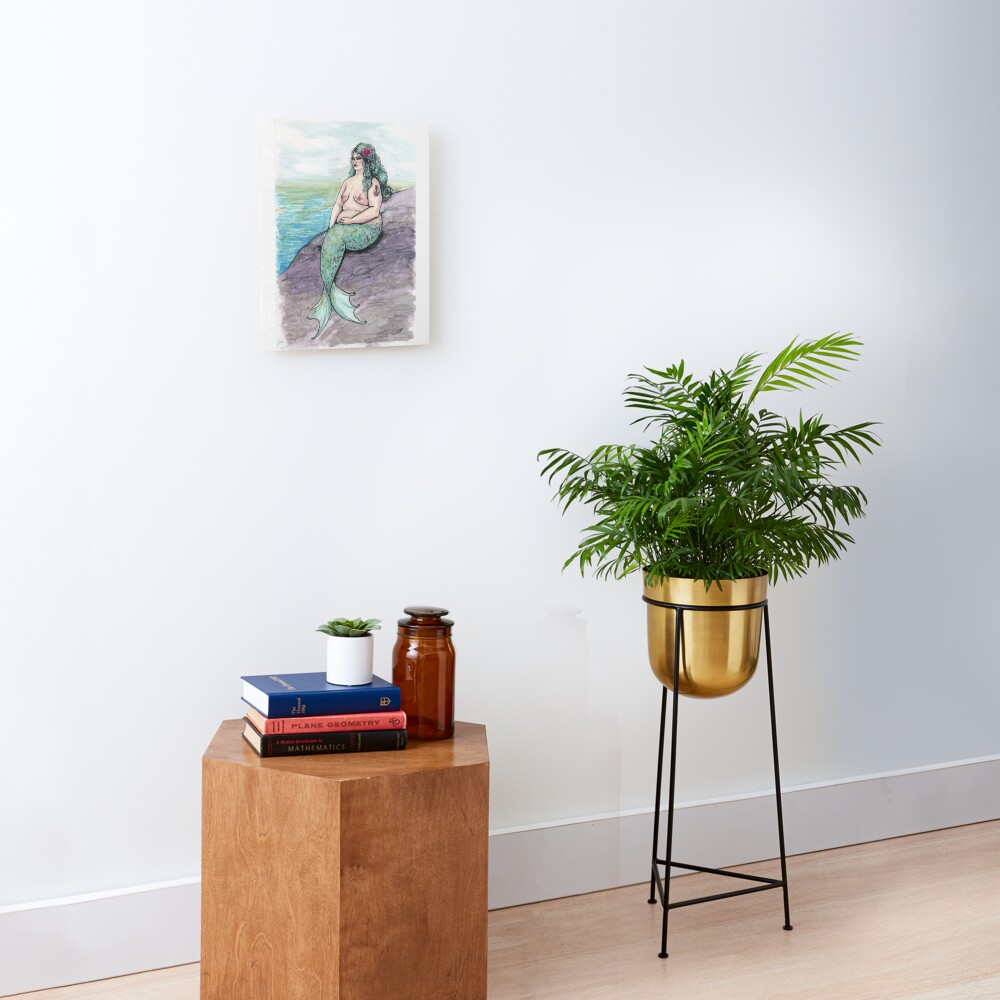 Siren Mounted Print