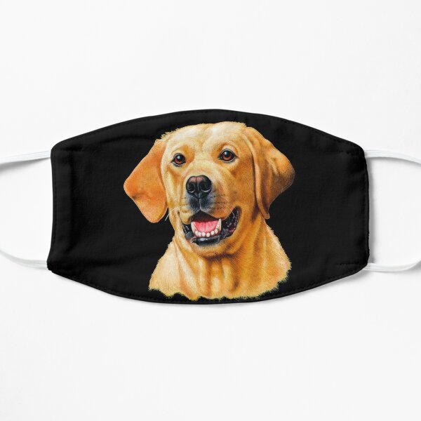 Download Yellow Labrador Full Face Image Mask By Fantasticdesign Redbubble PSD Mockup Templates