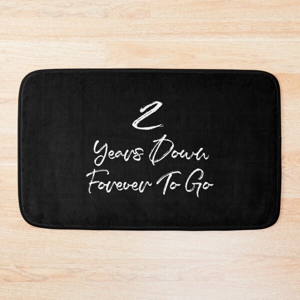 Item preview, Funny 2nd Anniversary Married 2 Years Down Forever To Go design designed and sold by Grabitees.
