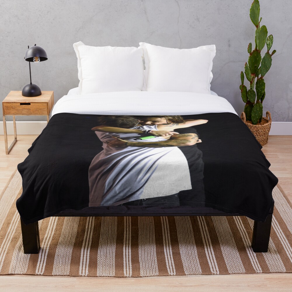 "Larry " Throw Blanket for Sale by babidi90 Redbubble