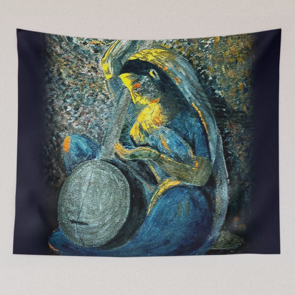 Item preview, MeeraBai - singing for Krishna  designed and sold by Harsh  Malik.