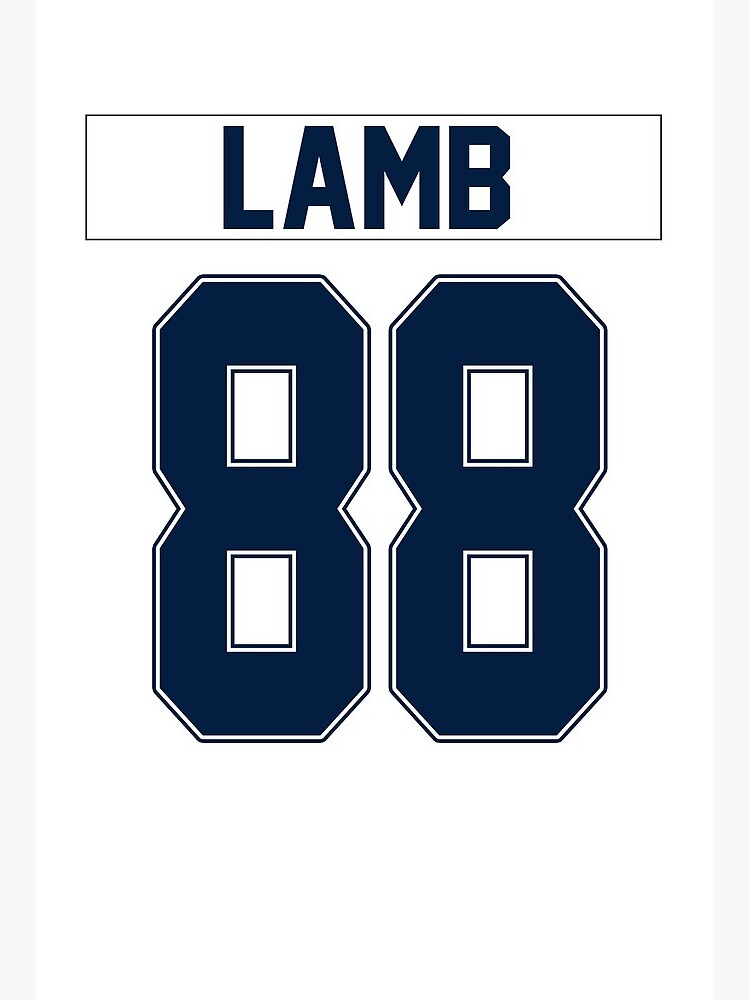 CeeDee Lamb Autographed Cowboys White Nike Game Jersey- Fanatics *Black