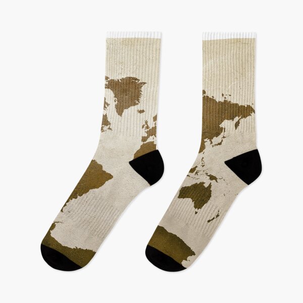 Item preview, World Map Brown designed and sold by ArtPrints.