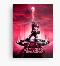MARIOTRON - Movie Poster Edition Metal Print