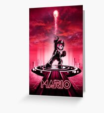MARIOTRON - Movie Poster Edition Greeting Card