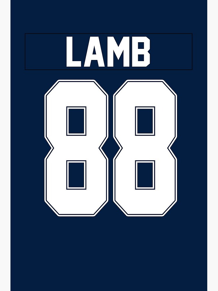 CeeDee Lamb Cowboys Art Board Print