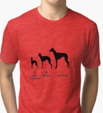 Greyhound type Tri-blend T-Shirt