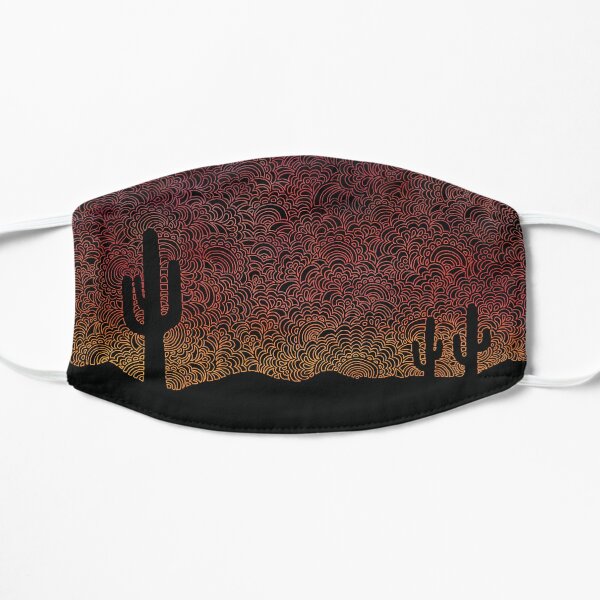 Arizona Sunset Flat Mask