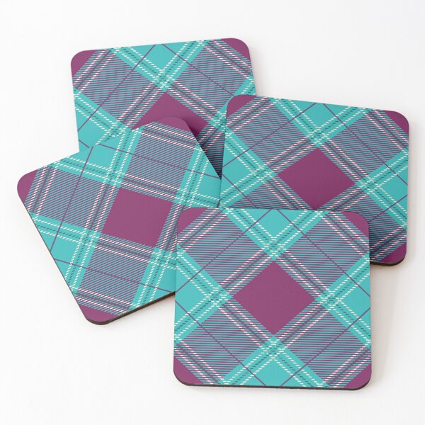 Item preview, Diagonal Plaid Teal Purple designed and sold by oppositedge.