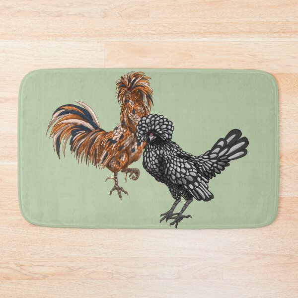 Item preview, Polish chickens designed and sold by StudioCorvid.